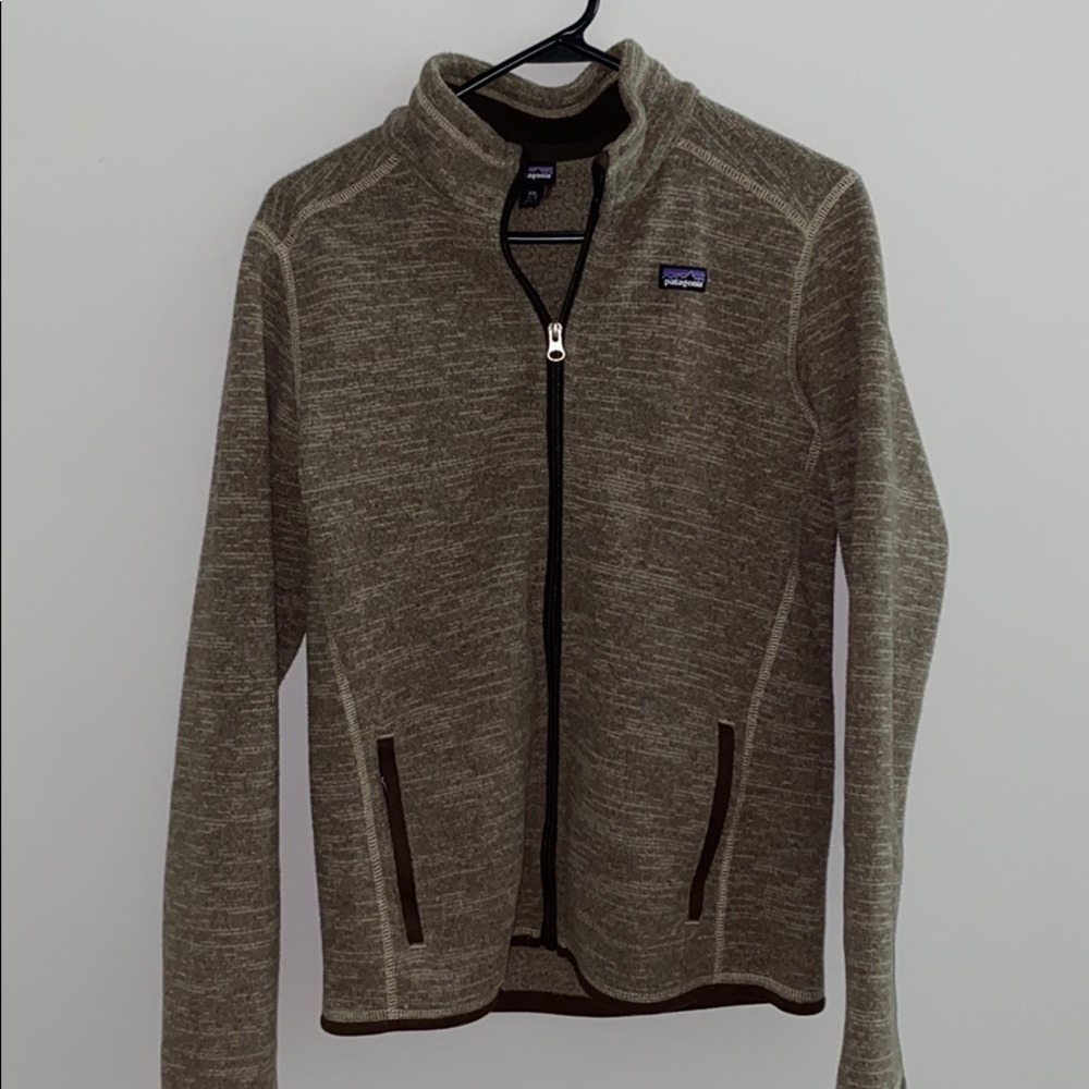 patagonia fleece zip up